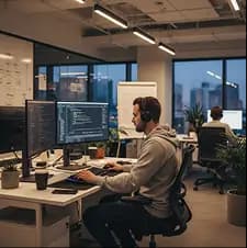 Grafika przedstawiciela zawodu